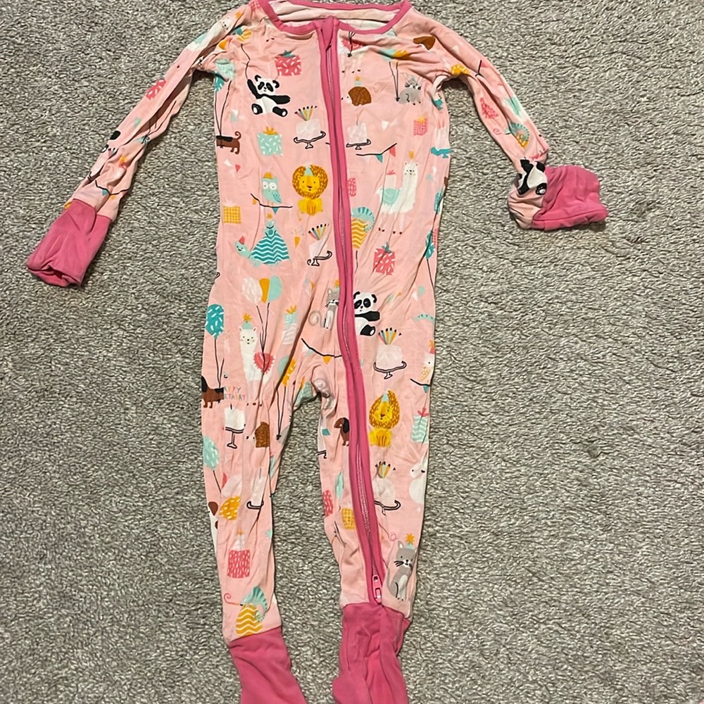 Little sleepies birthday buddy PJs